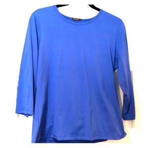 j. mclaughlin catalina cloth 3/4 length shirt